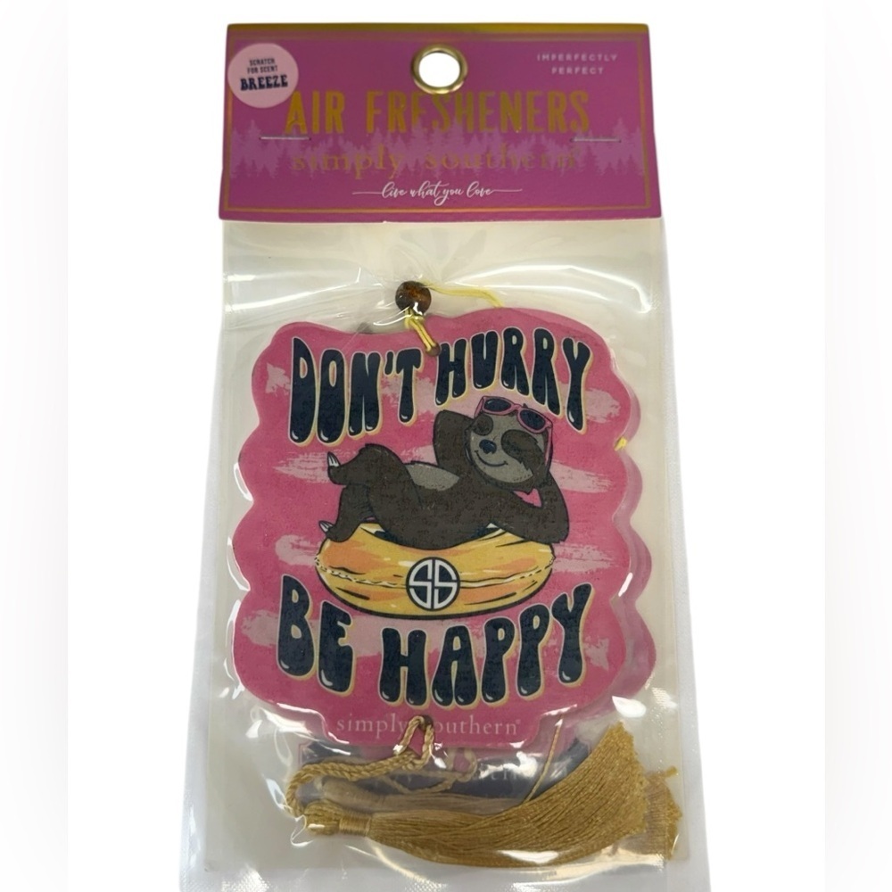 Simply Southern Pink Sloth Air Freshener